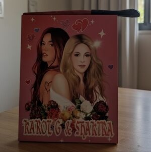 Karol G & Shakira Art Canvas